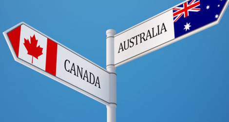 Migrate from Australia to Canada
