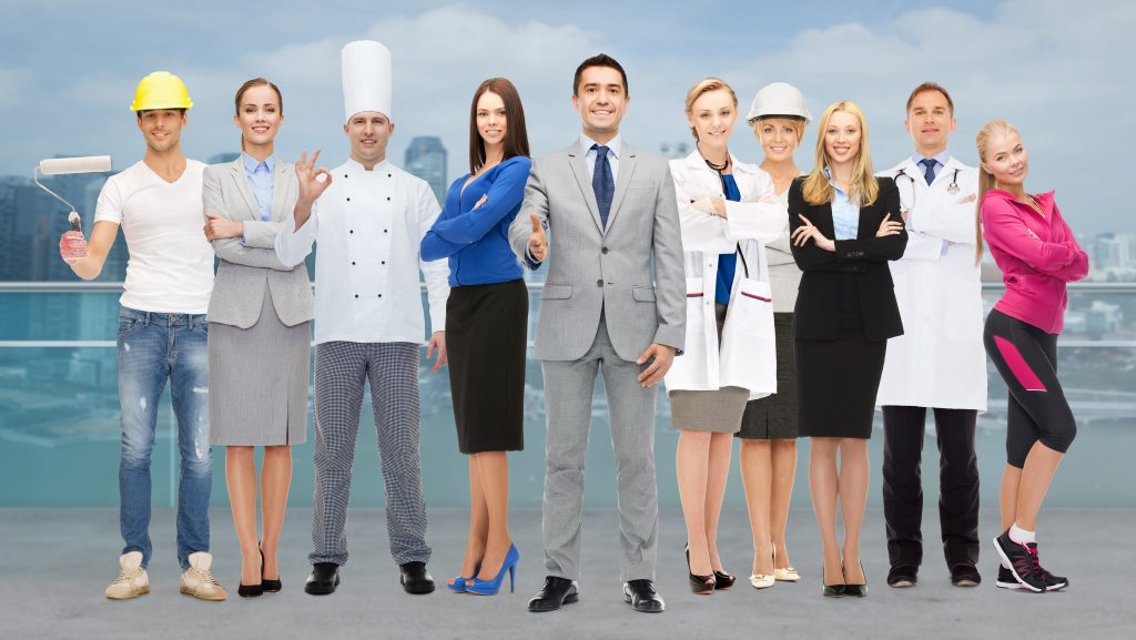 People,,Profession,,Qualification,,Employment,And,Success,Concept,-,Happy,Businessman