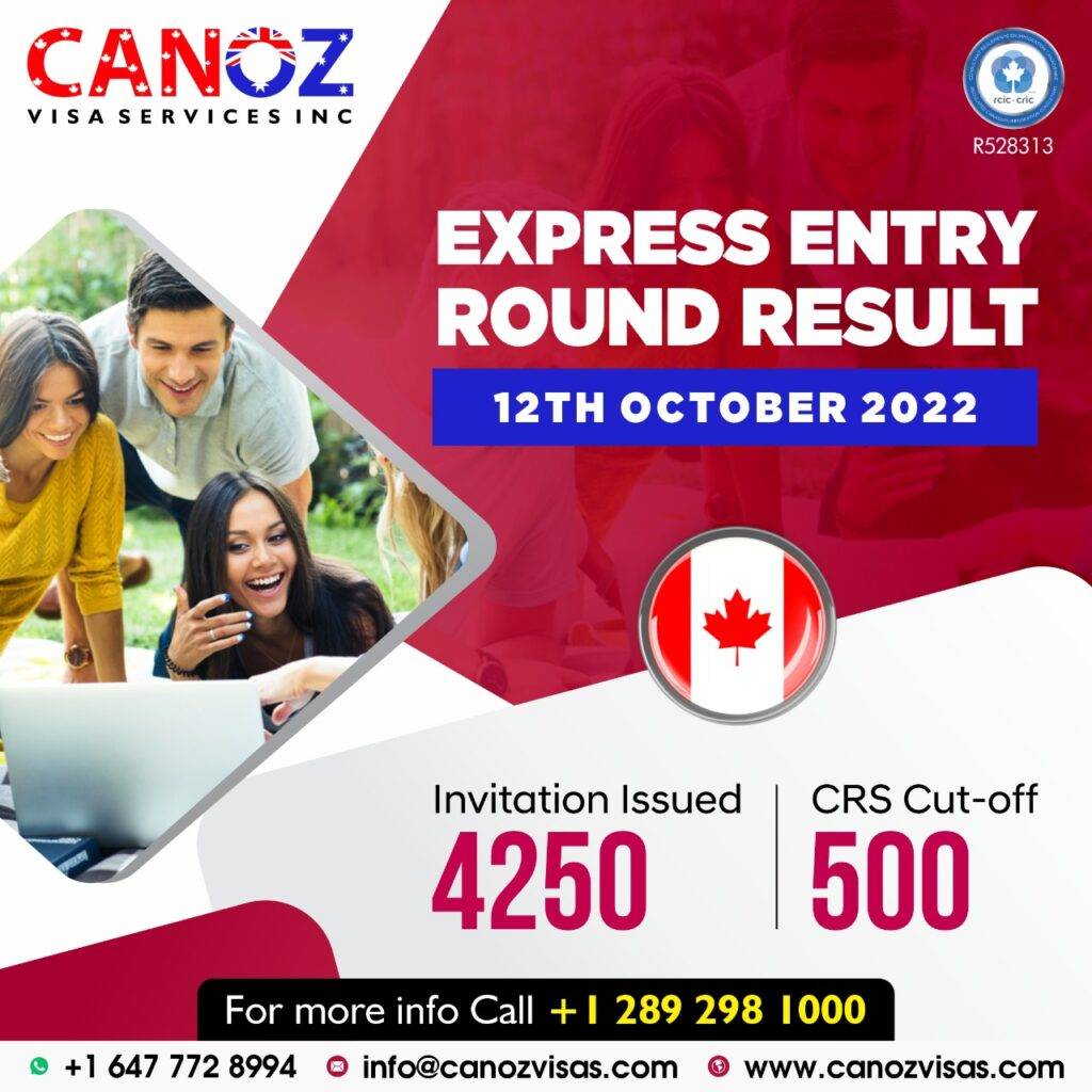 Express Entry Draw 12 October