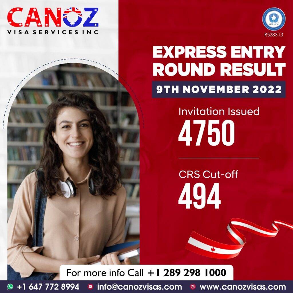 Express Entry Draw 9 Nov