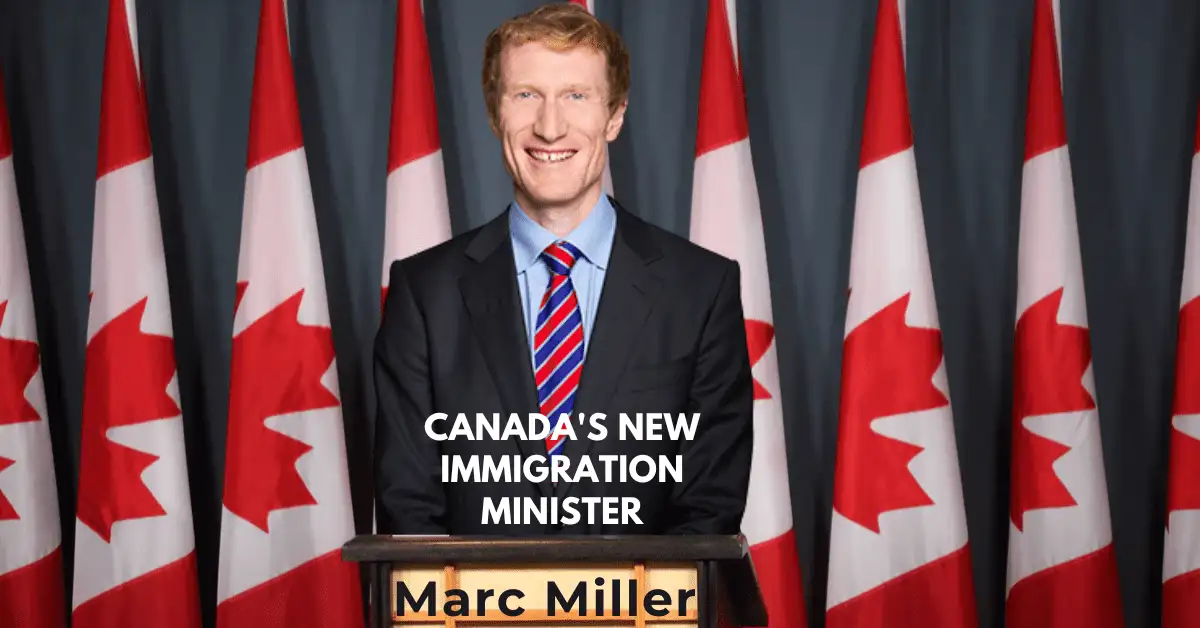 Marc Miller is Canada’s New Immigration Minister